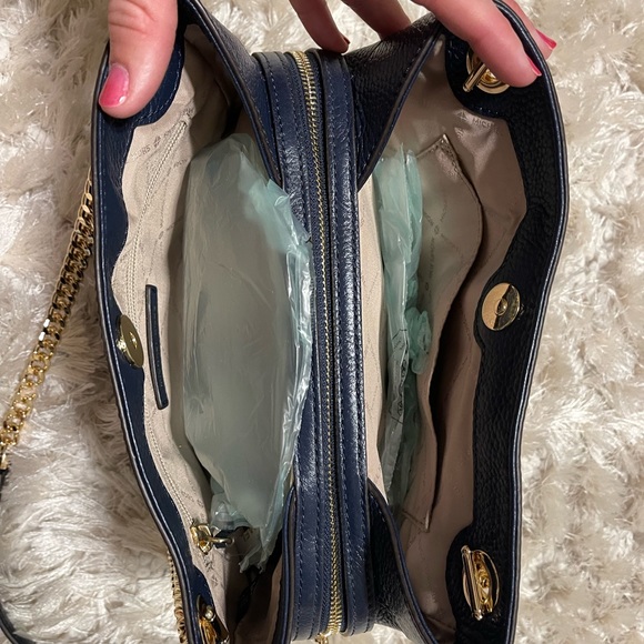 ✨ Brand New Michael Kors Jet Set Item Medium Chain Messenger Shoulder Bag ✨ - Picture 10 of 16